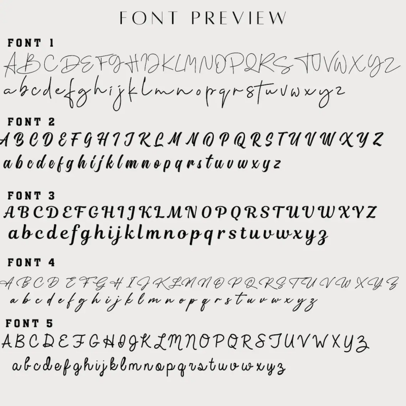 18K Gold Plated Copper Name Necklace 5 Names For Mom Gift