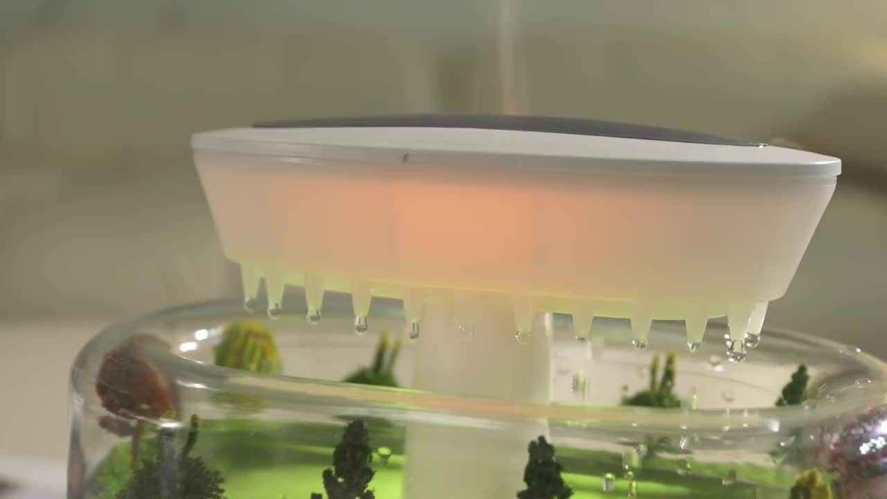 Miniature Landscape Humidifier Aroma White Noise Diffuser