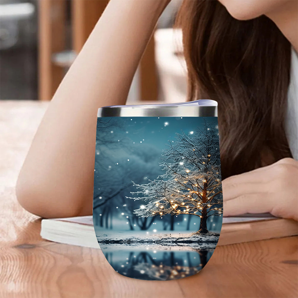 Christmas 12oz eggshell water cup, stainless steel coffee cup, insulated cup, suitable for both hot and cold drinks, ideal for home use, outdoor activities, camping, birthday and festival gifts, Outdoor Drinkware, Camping Ess