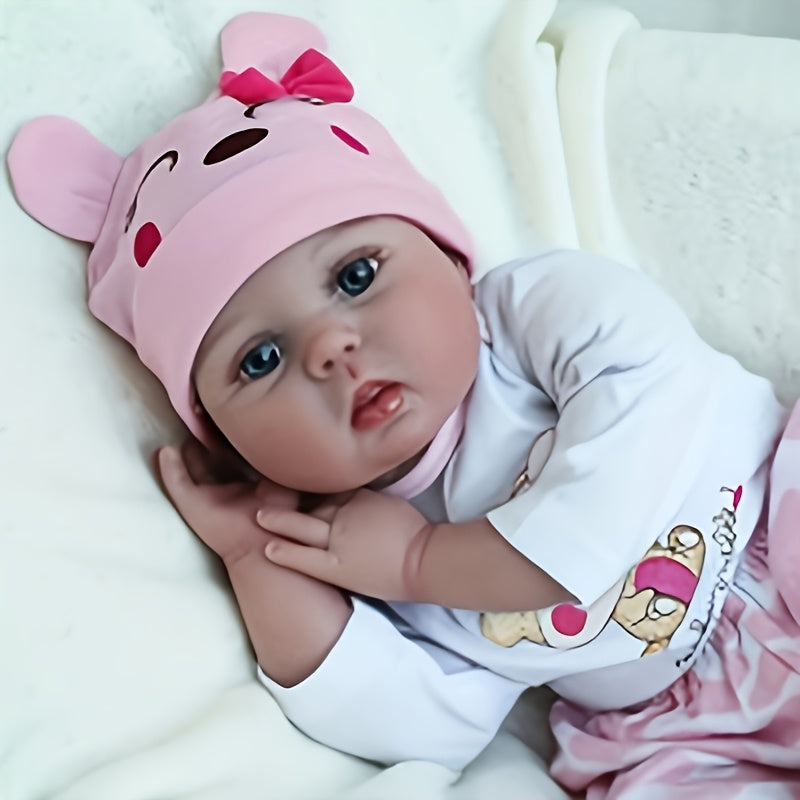 Realistic Reborn Baby Doll 18 Inch Vinyl For Ages 3 And Up