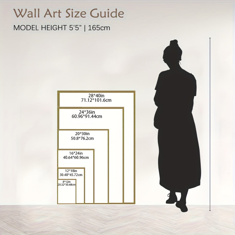 Healing Pain 2D Wrapped Canvas Poster With Wood Frame Ready To Hang Living Room