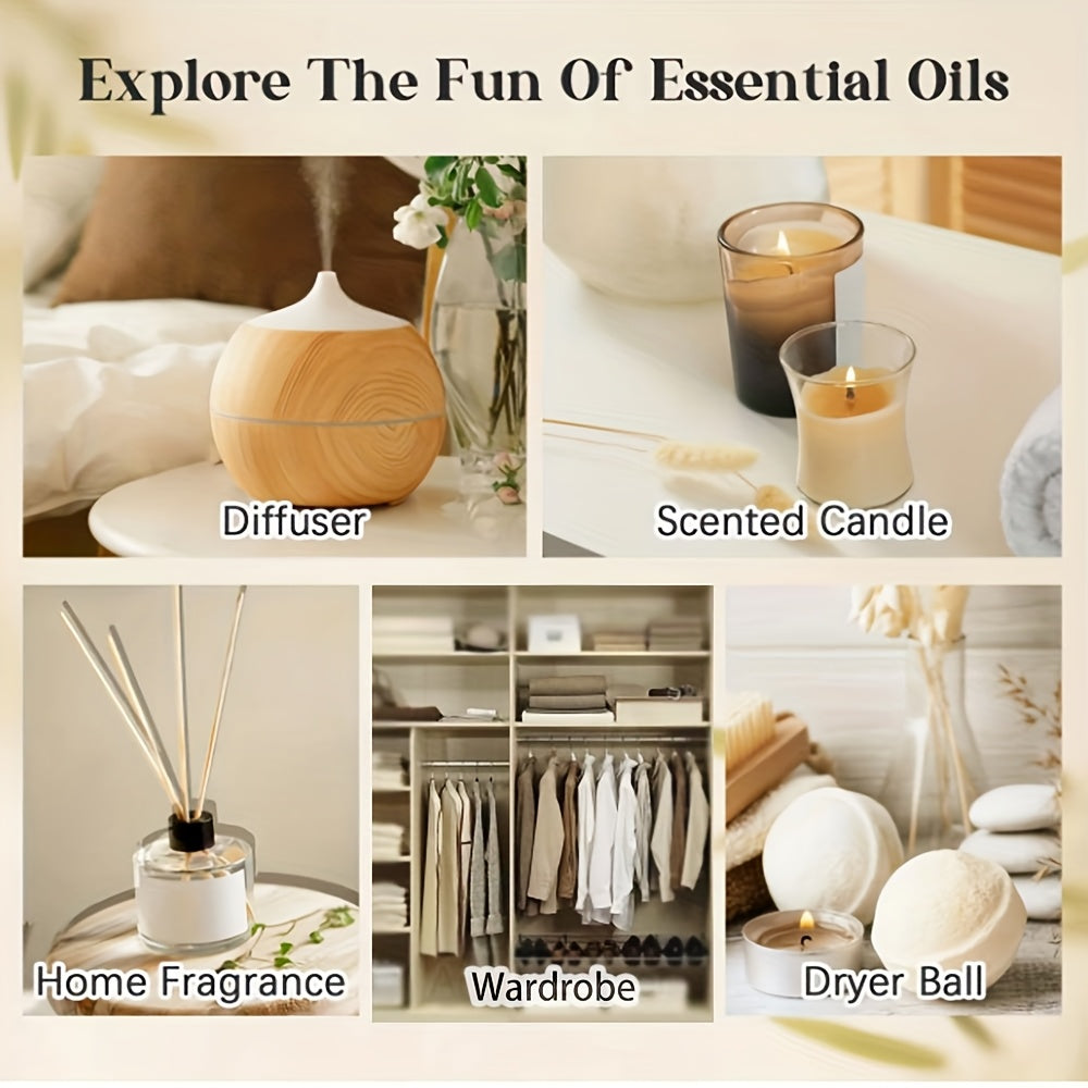 24 Piece Essential Oil Christmas Gift Set For Diffuser