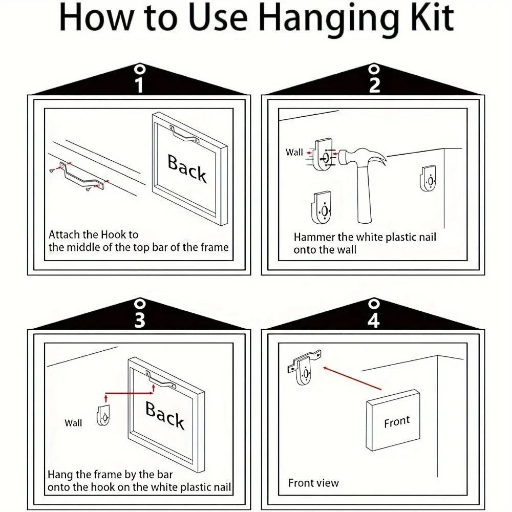 Majestic Eight Running Horses Canvas Art Pine Frame