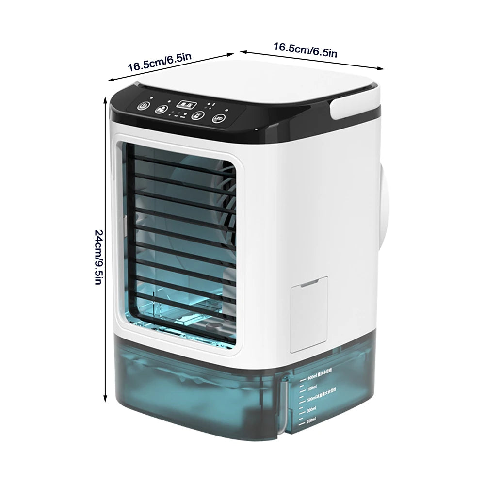 Multifunction Portable Cooling Fan Air Cooler With 3 Speeds