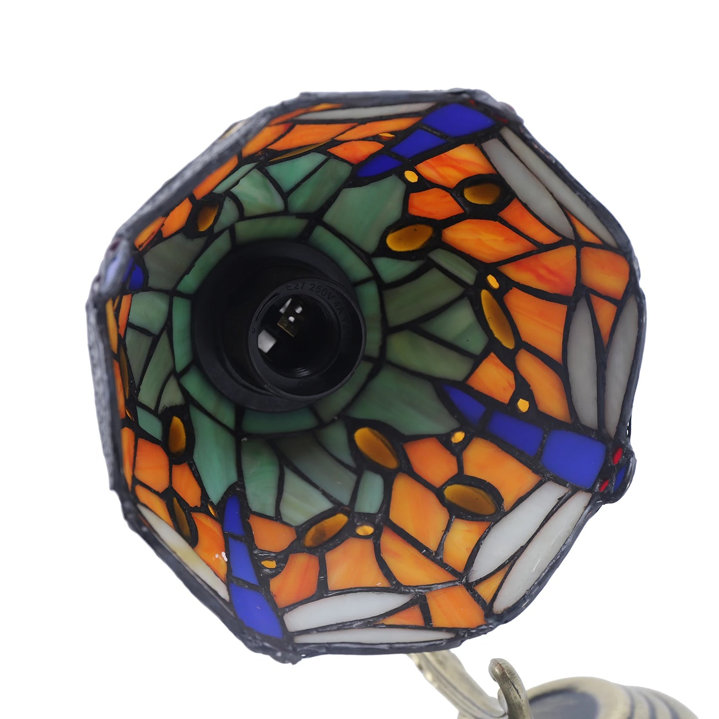 Victorian Tiffany Style Bathroom Vanity Lighting Stained Glass Wall Sconce Lamp