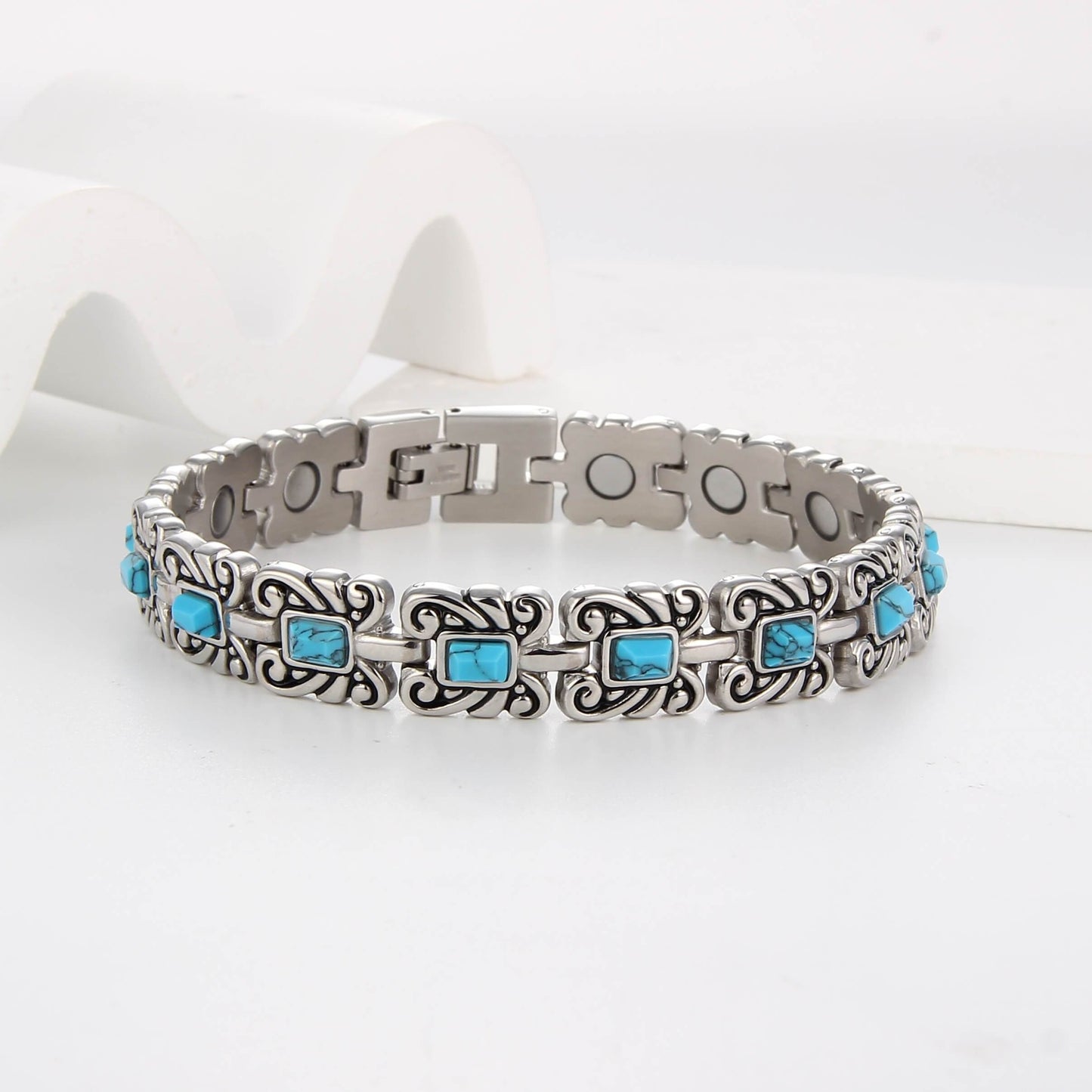 Magnetic Stainless Steel Bracelet For Men And Women