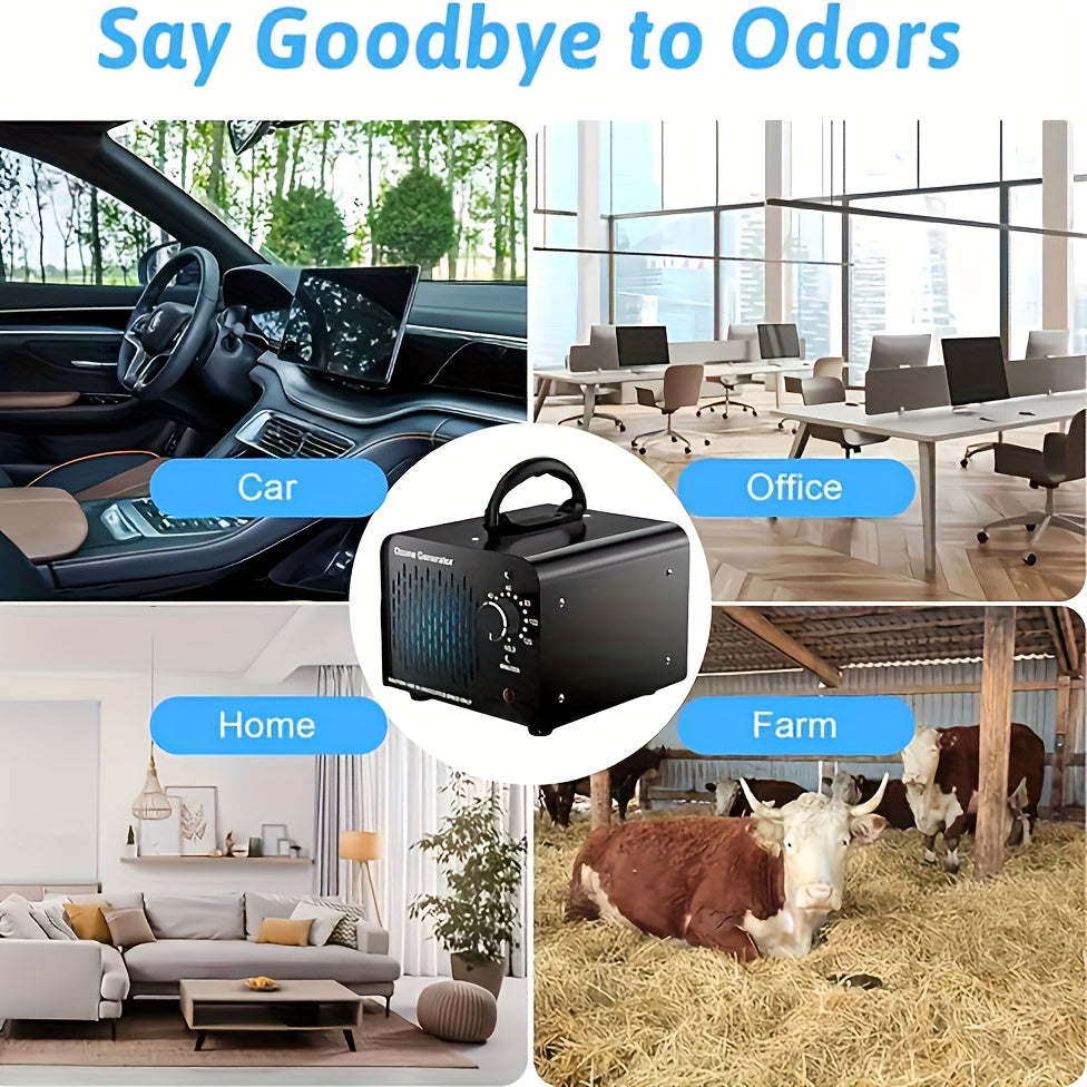 Ozone Generator 36000 Mg Per Hour Odor Removal Timer