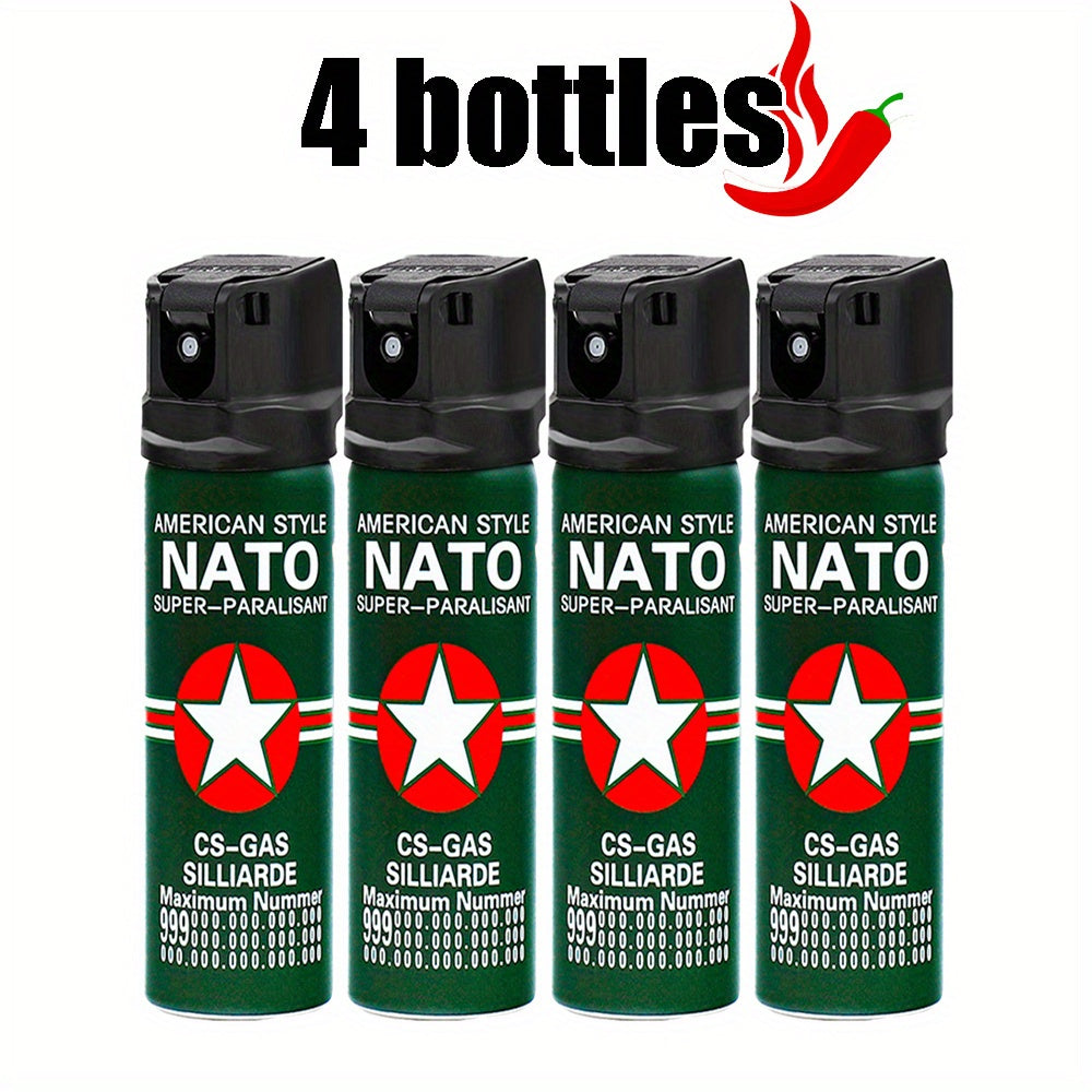 3.72oz Pepper Spray Water Column Sprayer Flip Cap Safety