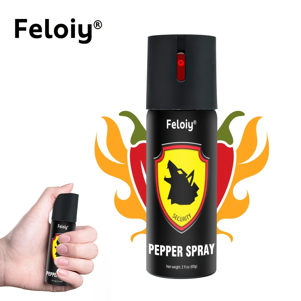 3.72oz Pepper Spray Water Column Sprayer Flip Cap Safety