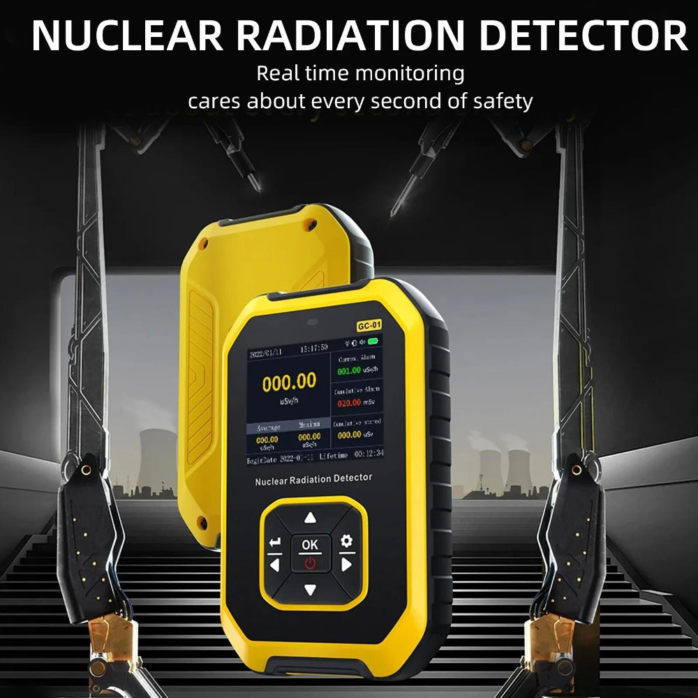 Geiger Counter Nuclear Radiation Detector With LCD Display