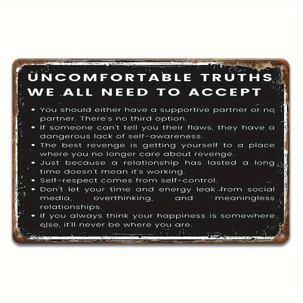 Retro Metal Sign Funny Outdoor Yard Pub Bar Home Beer Shed 12 By 8 Inches