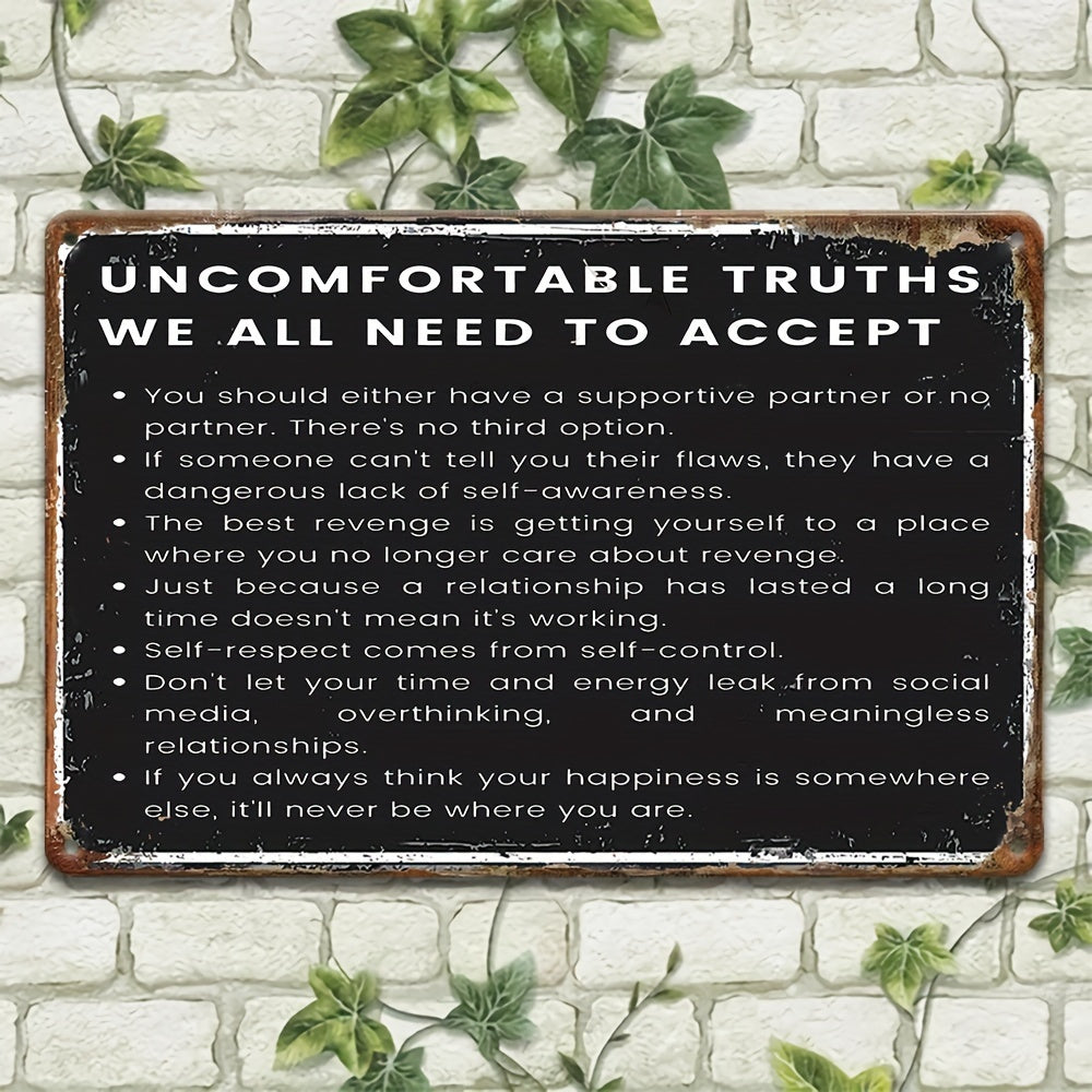 Retro Metal Sign Funny Outdoor Yard Pub Bar Home Beer Shed 12 By 8 Inches