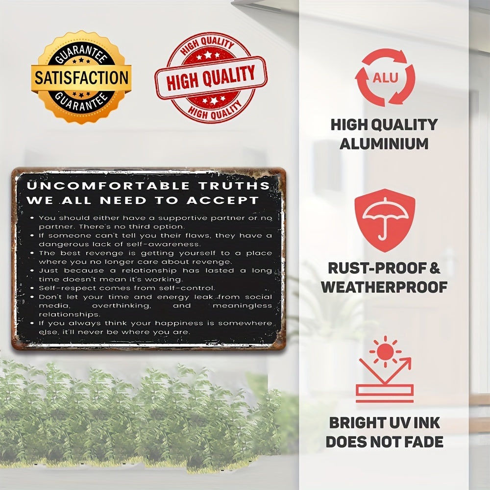 Retro Metal Sign Funny Outdoor Yard Pub Bar Home Beer Shed 12 By 8 Inches