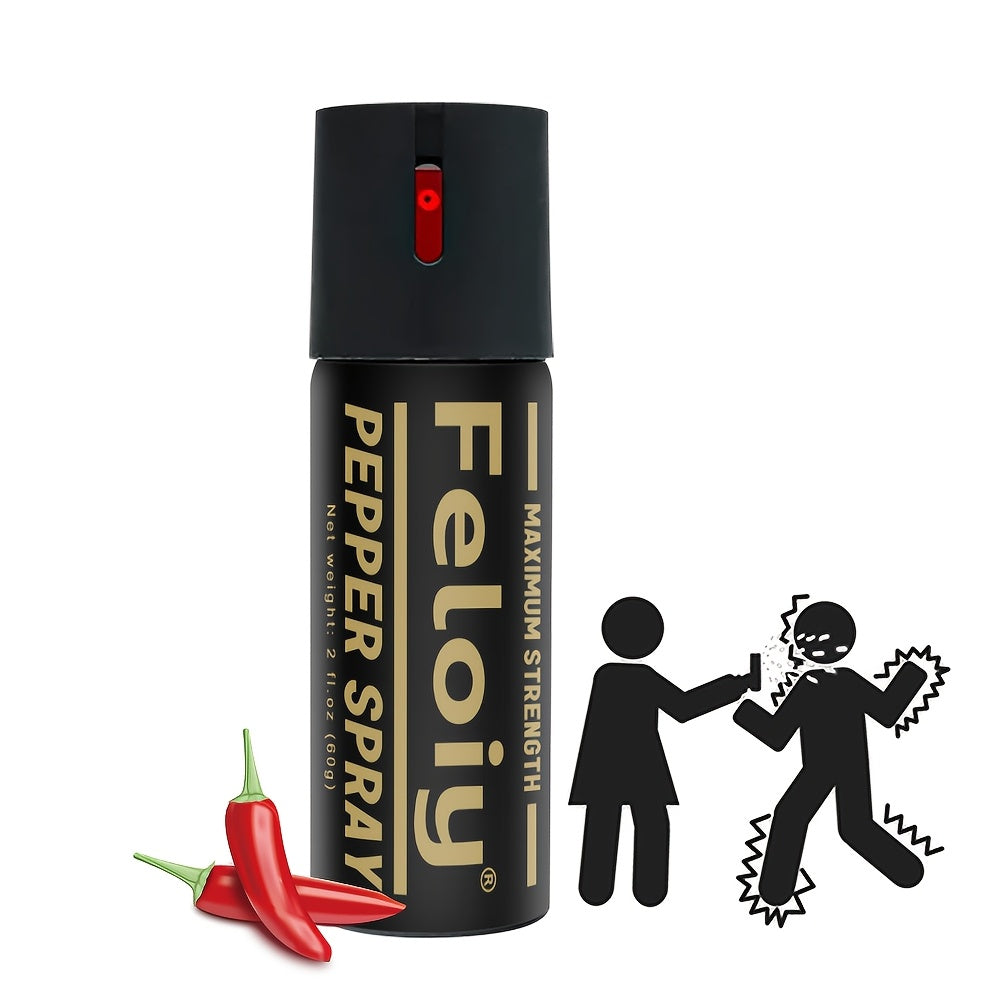 3.72oz Pepper Spray Water Column Sprayer Flip Cap Safety