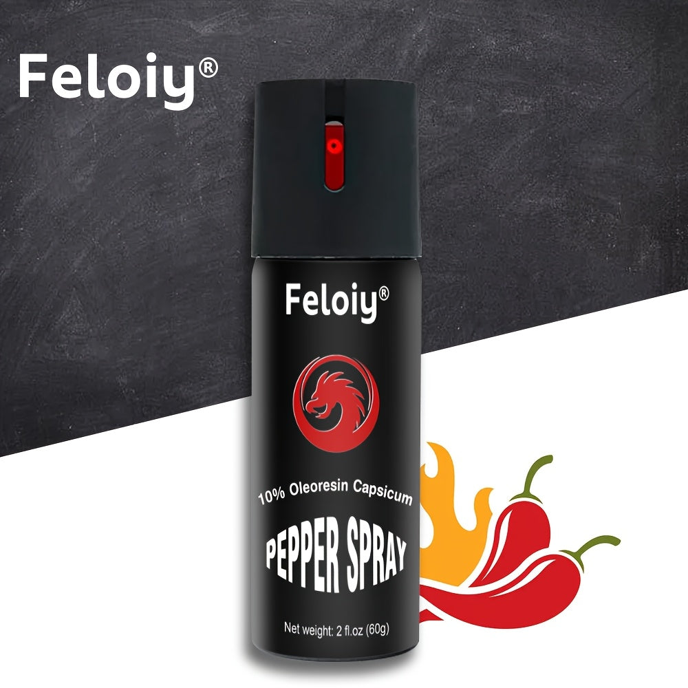 3.72oz Pepper Spray Water Column Sprayer Flip Cap Safety