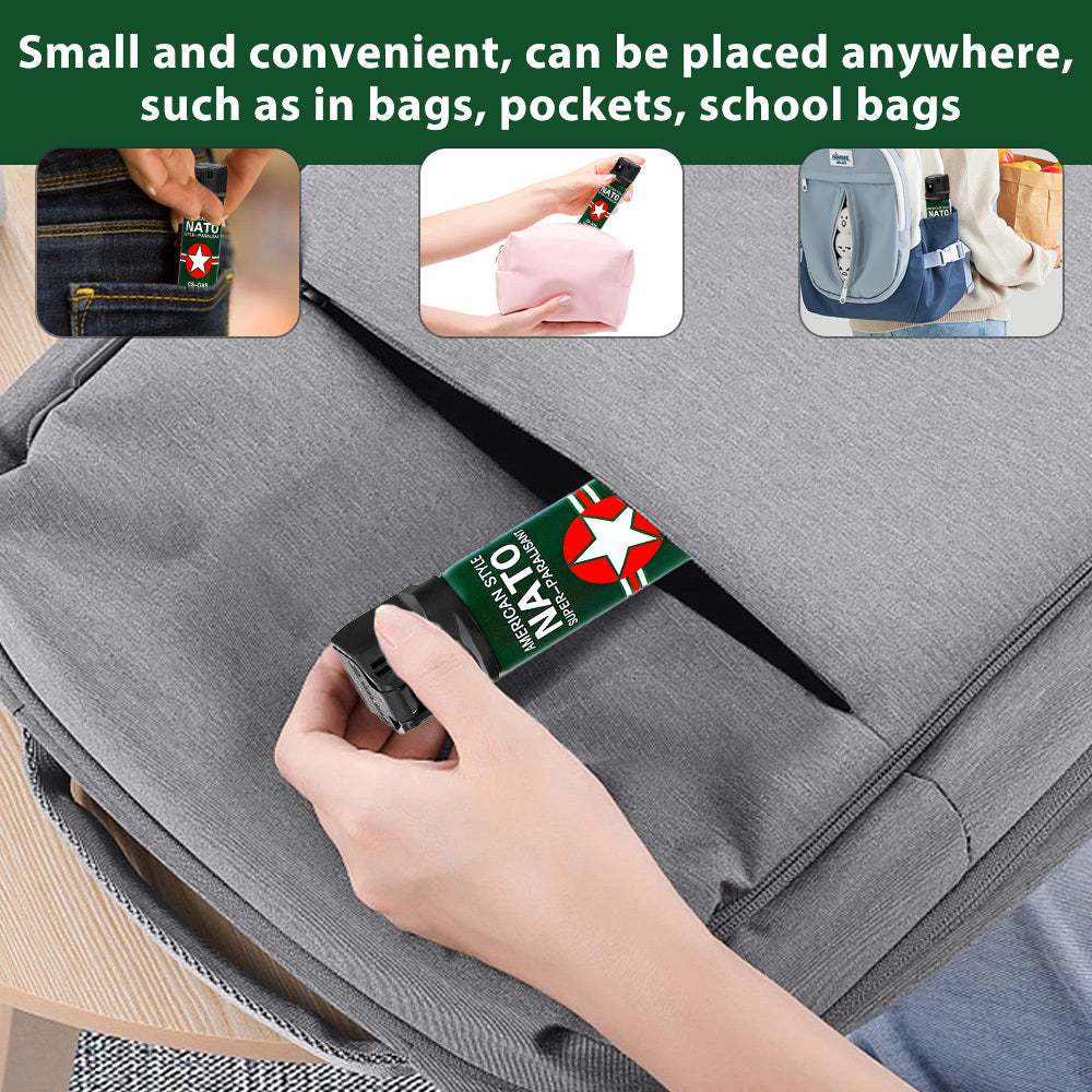 3.72oz Pepper Spray Water Column Sprayer Flip Cap Safety