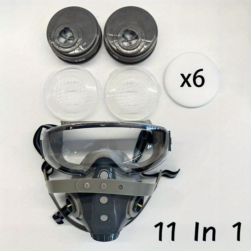 Pomerol 11In Dual Interface Full Face Respirator Reusable
