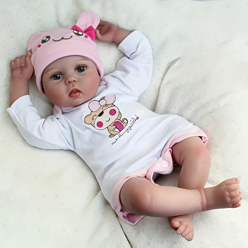 Realistic Reborn Baby Doll 18 Inch Vinyl For Ages 3 And Up