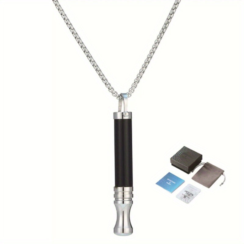 Anxiety Breathing Necklace For Relaxation Smoking Cessation