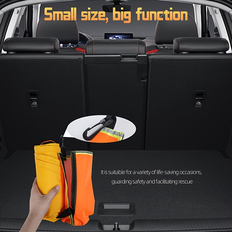 Pomerol Self Inflating Car Life Buoy Kit Window Breaker