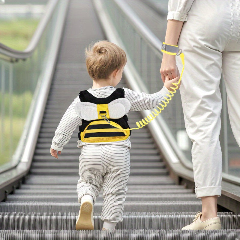 Child Safety Backpack Wristband Key Lock Adjustable Straps