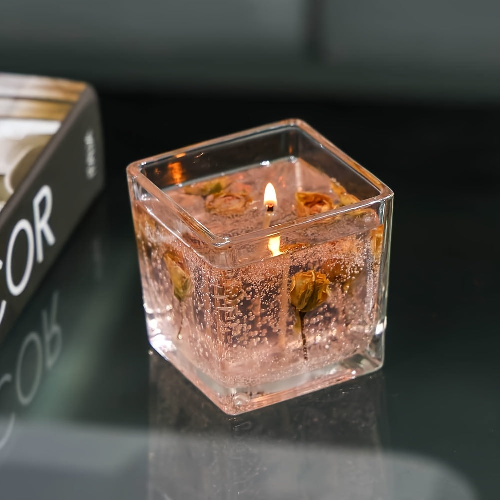 Generous Bottle Candles 550G Lavender Rose Orange Scented