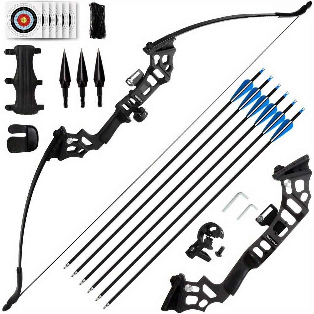 BZTANG Recurve Bow Set 30 40 50 Lbs Right Hand Archery