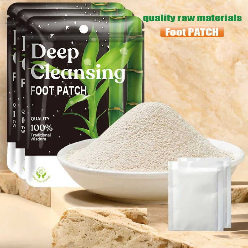 90 Pieces Deep Cleansing Foot Patch Set With Bamboo Vinegar And Ginger Powder