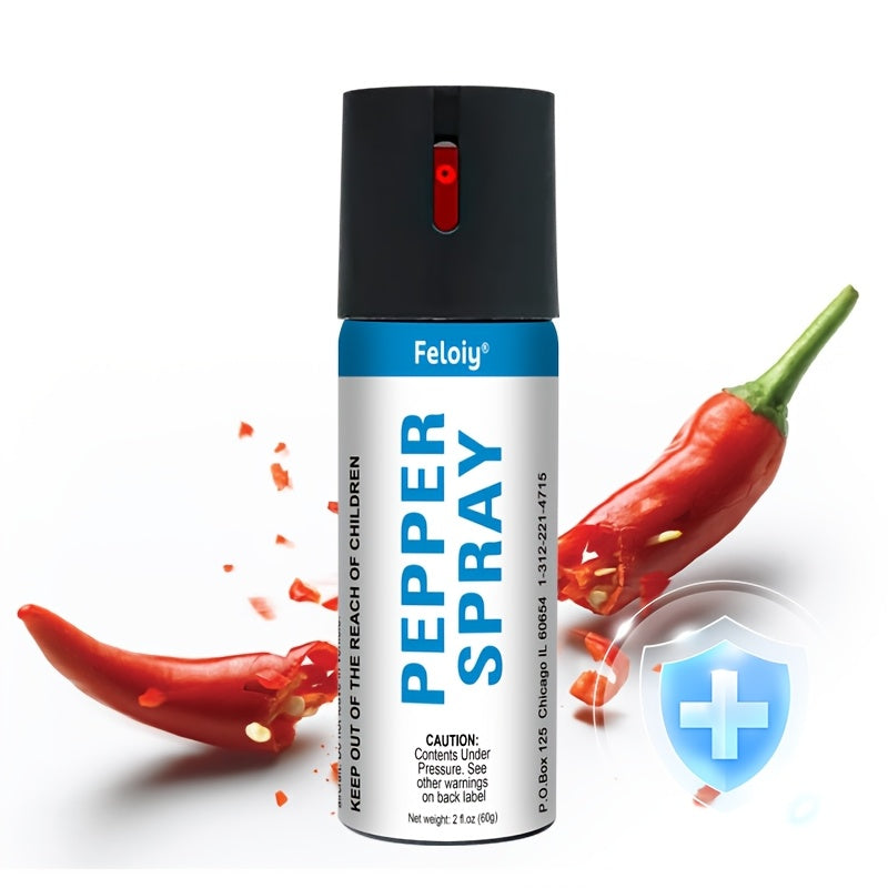 3.72oz Pepper Spray Water Column Sprayer Flip Cap Safety