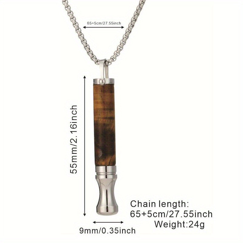 Anxiety Breathing Necklace For Relaxation Smoking Cessation