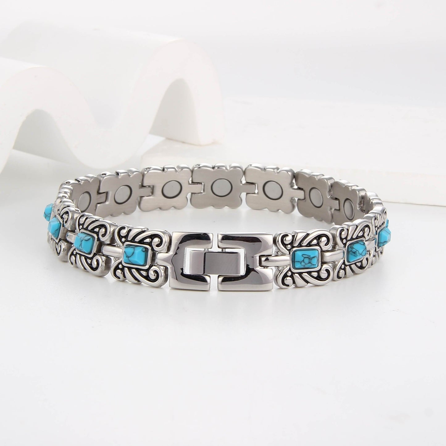 Magnetic Stainless Steel Bracelet For Men And Women