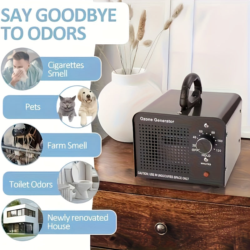 Ozone Generator 36000 Mg Per Hour Odor Removal Timer