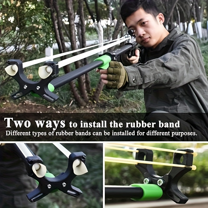 Outdoor Hunting Slingshot High Power Aluminum Alloy