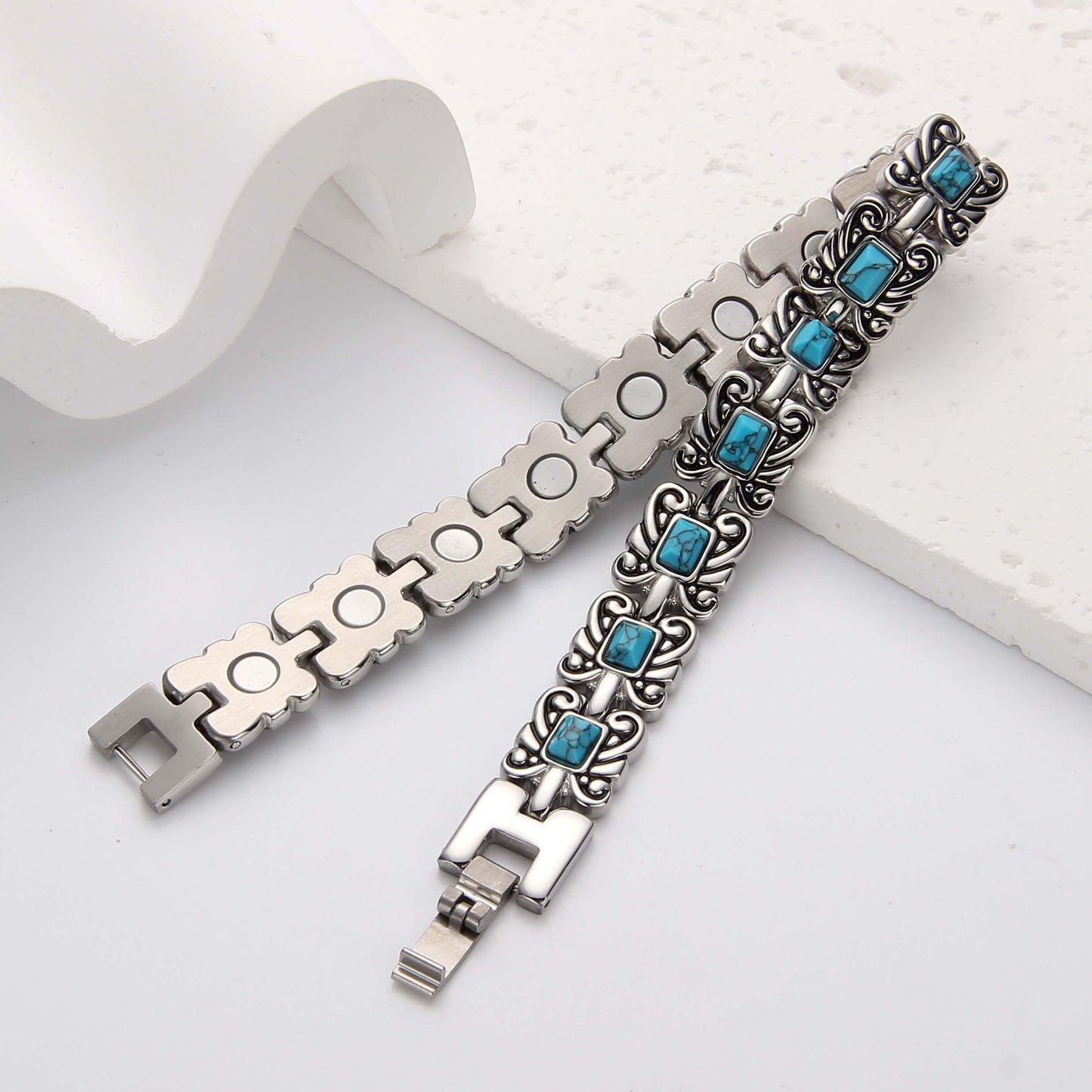 Magnetic Stainless Steel Bracelet For Men And Women