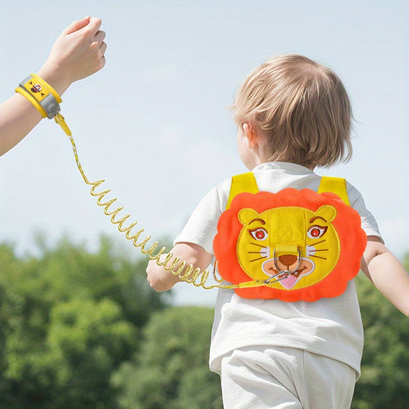 Child Safety Backpack Wristband Key Lock Adjustable Straps