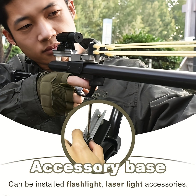 Outdoor Hunting Slingshot High Power Aluminum Alloy