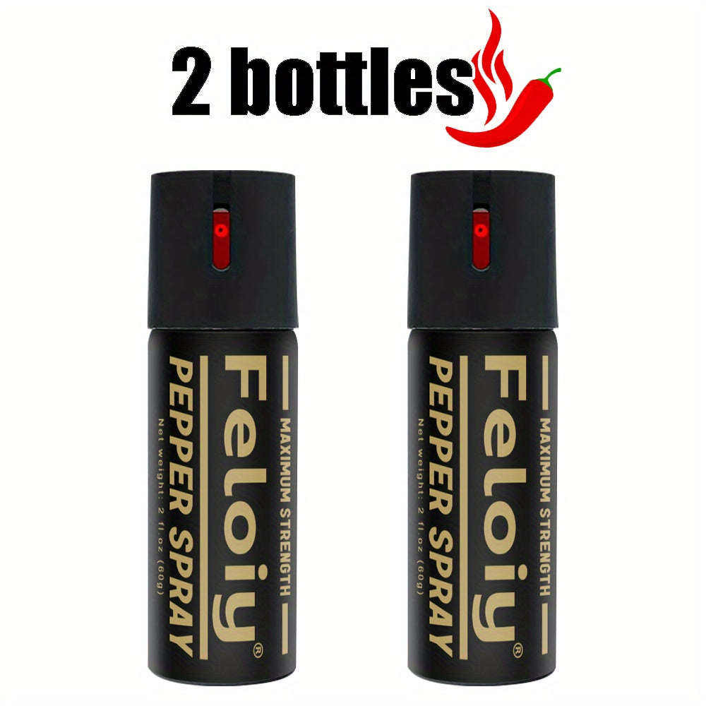 1-4pcs Portable Pepper Spray - 16 Feet Range, Suitable for Men And Women, Protect Your Safety at Any Time
