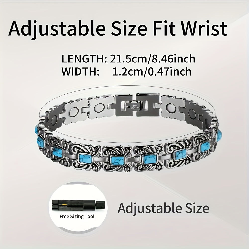 Magnetic Stainless Steel Bracelet For Men And Women