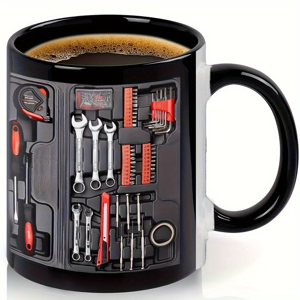 Mechanic Toolbox Mug 11oz Ceramic Coffee Cup With Tools