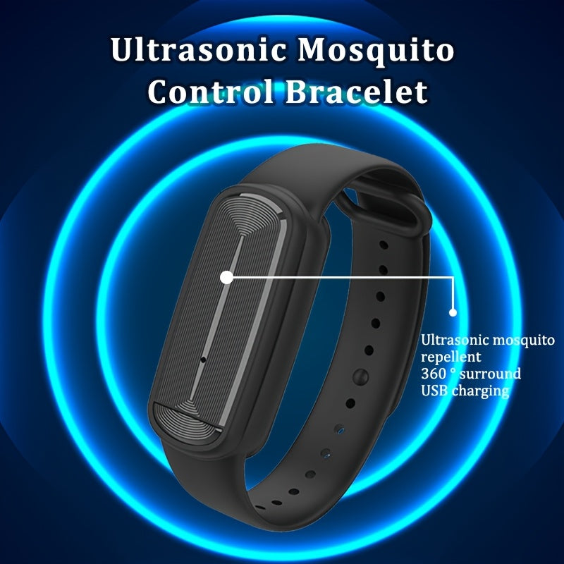 Ultrasonic Mosquito Wristband M90 Usb Charging Outdoor