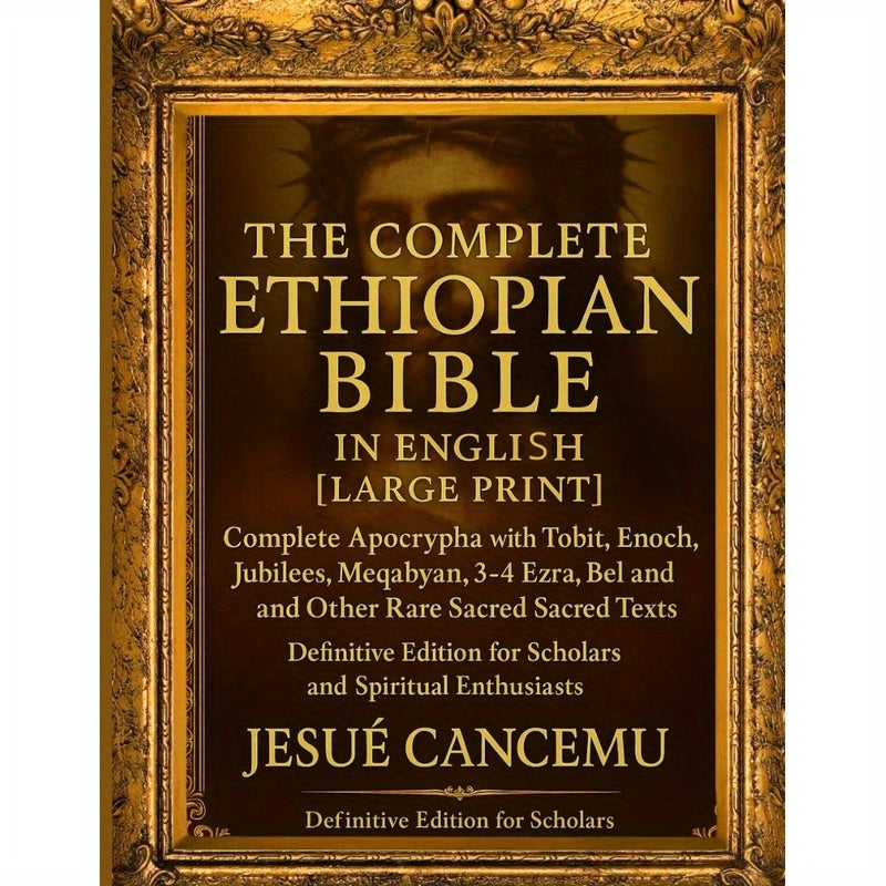 Ethiopian Bible Apocrypha and Sacred Texts English Translation Metal Wall Decor