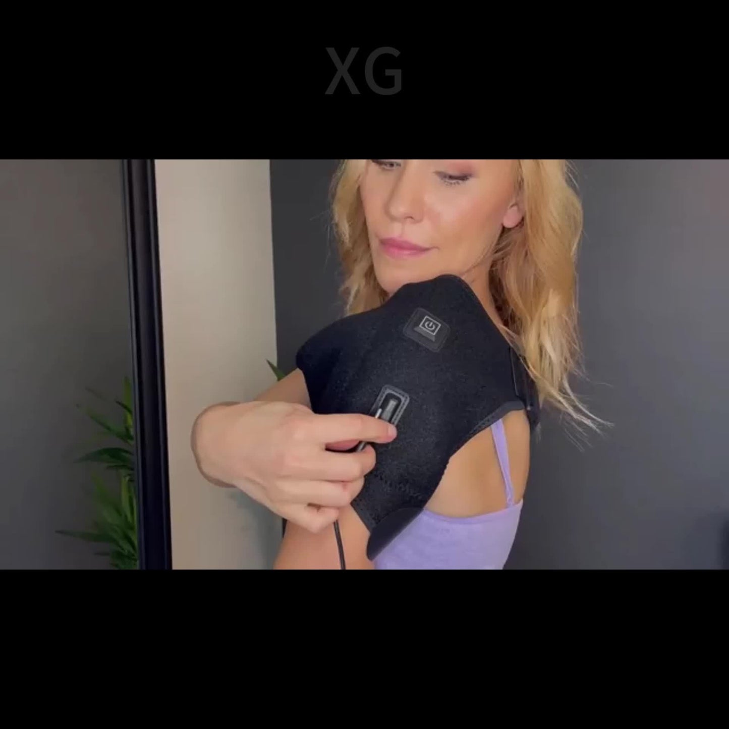 USB-Powered Electric Shoulder Warmer With Adjustable Strap -shoulder Brace Support - 3 Adjustable Heating Pad-Keeps, Leg, Ideal Relaxation Gift For Home, Office, And Arm Warm, Spa Use-The Winter Essential For Cold-Weather Com