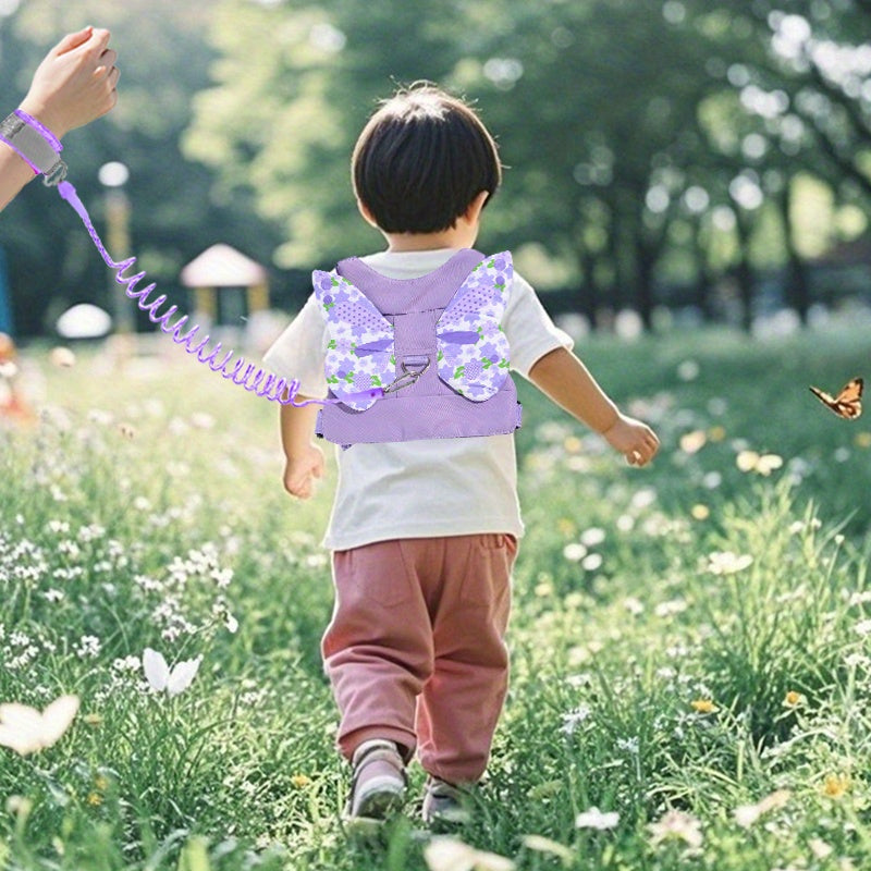 Child Safety Backpack Wristband Key Lock Adjustable Straps