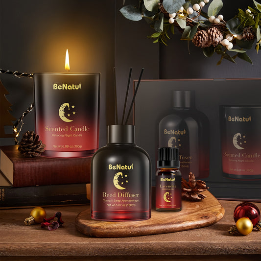 Dreamy Nights Calming Lavender Candle Sleep Spray Aloe Vera