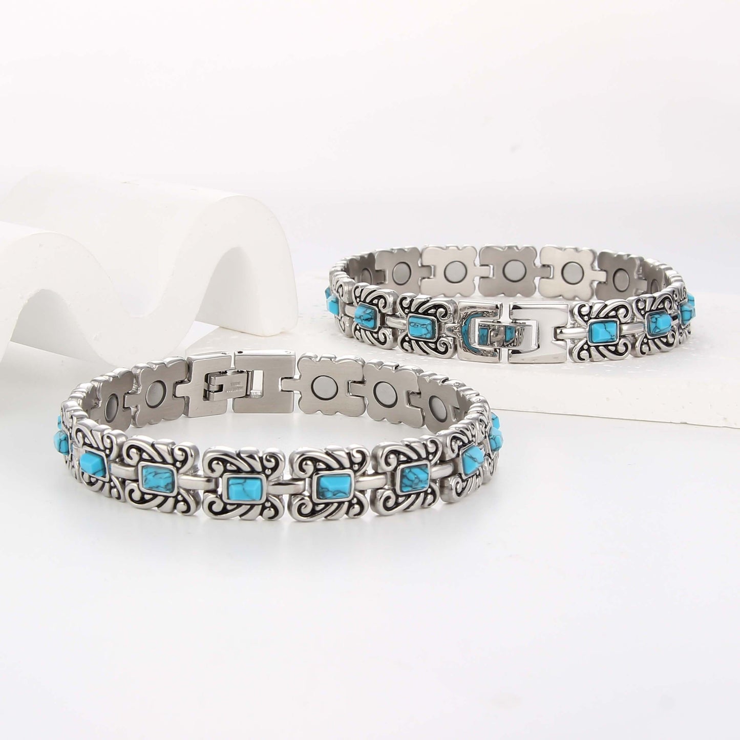 Magnetic Stainless Steel Bracelet For Men And Women