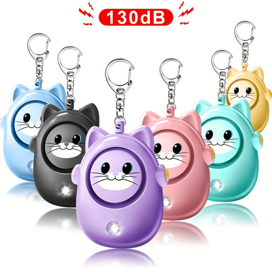 Womens Personal Alarm 130dB Siren LED Strobe Panic Button