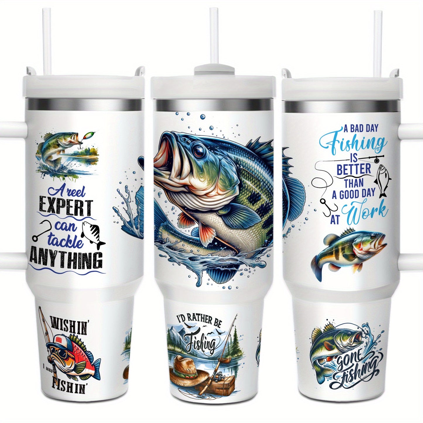 40oz Stainless Steel Vacuum Insulated Bottle With Handle