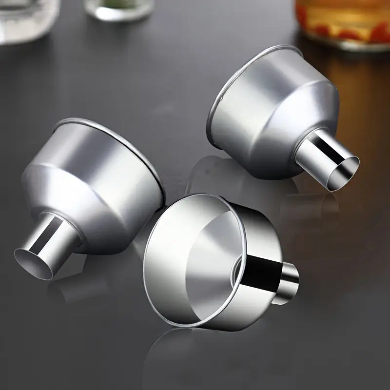 Stainless Steel Canning Funnel Set Wide Mouth Funnels