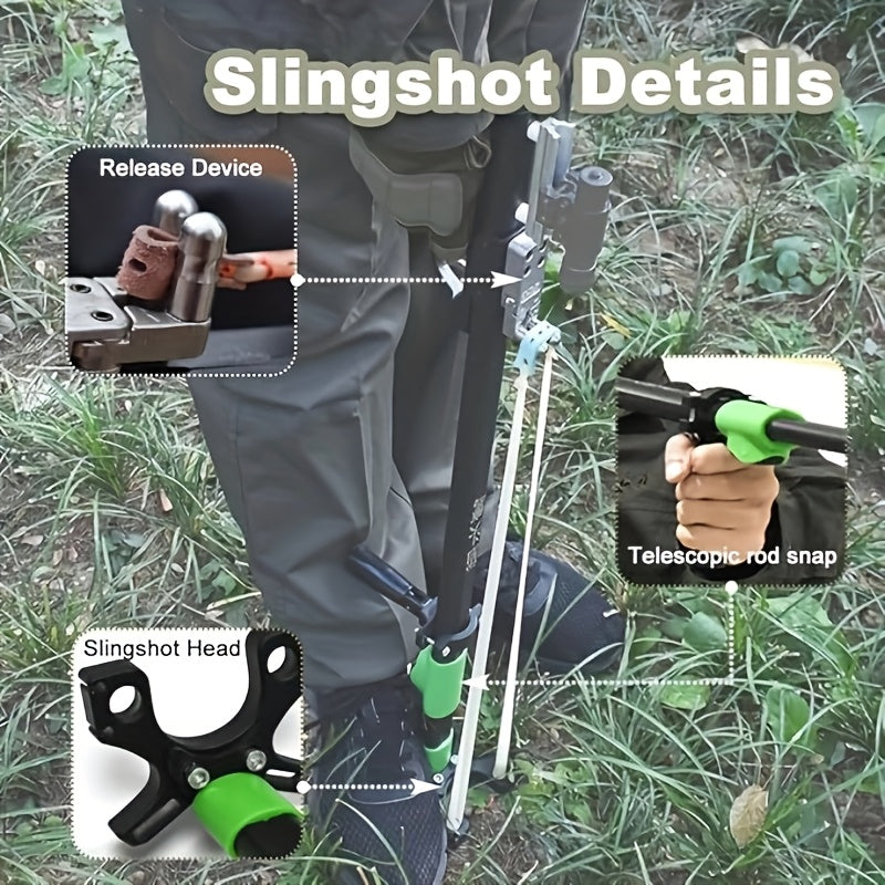 Outdoor Hunting Slingshot High Power Aluminum Alloy