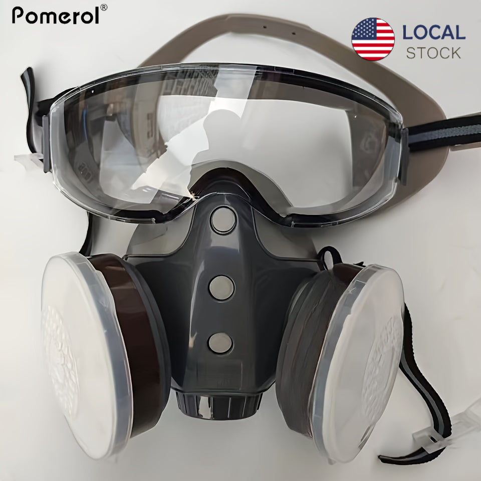 Pomerol 11In Dual Interface Full Face Respirator Reusable